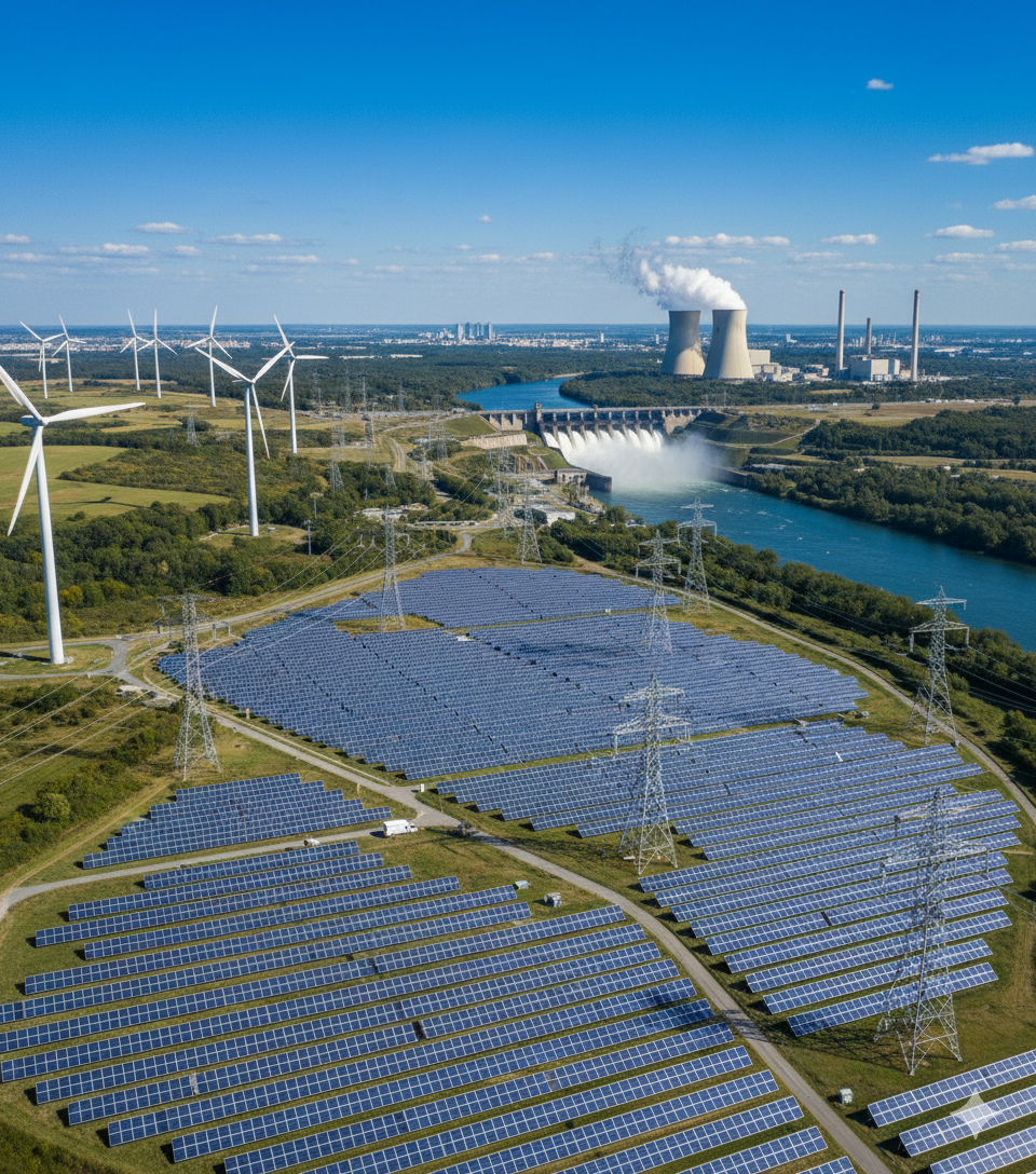 Power plant cooling towers